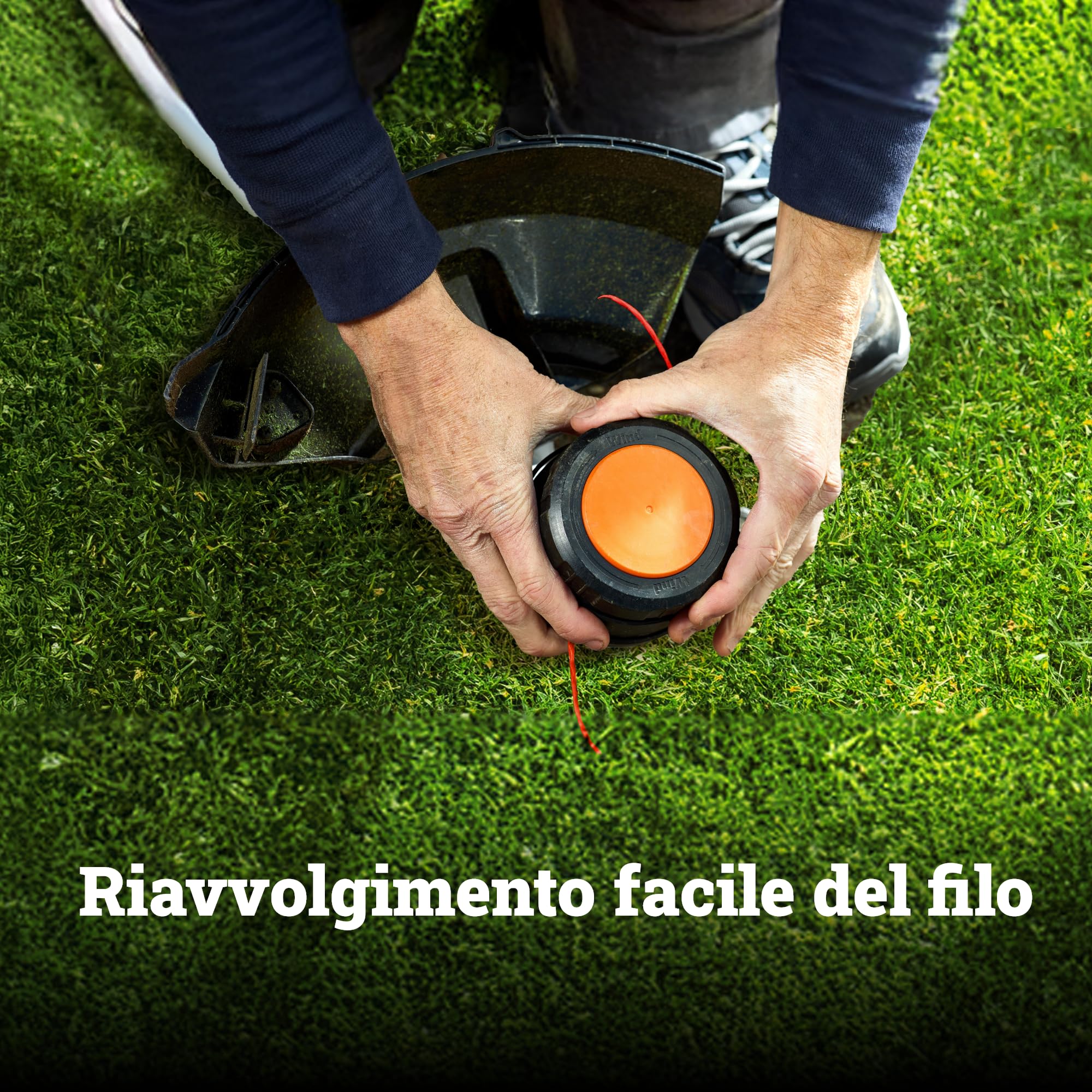 Worx WG084E decespugliatore a batteria 40V 38cm solo corpo