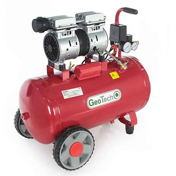 Geotech S-AC 50.8.10 compressore aria 50 L silenzioso oil-free