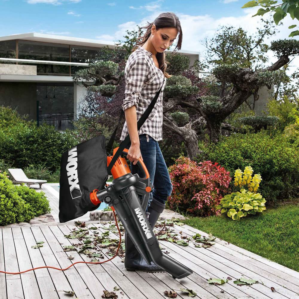 Worx WG505E soffiatore aspiratore 3000W sacco 45L