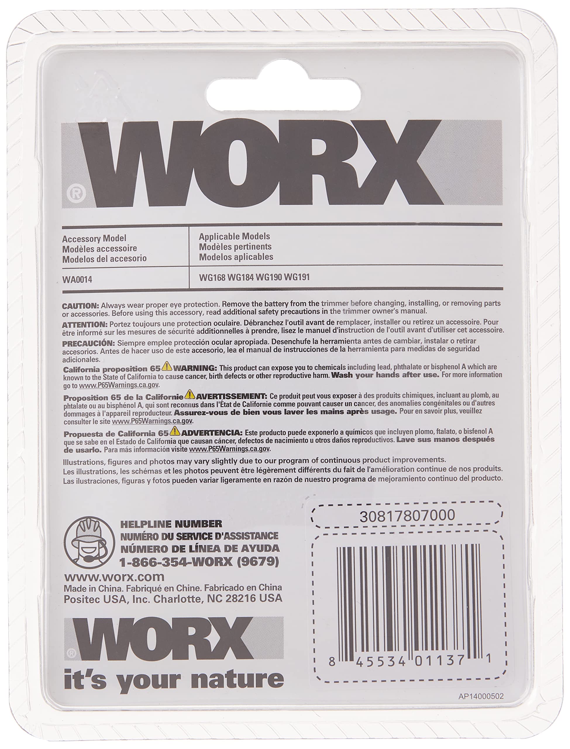 Worx WA0014 Bobina Filo 6,1 m per WG168 WG190 WG191 WG184