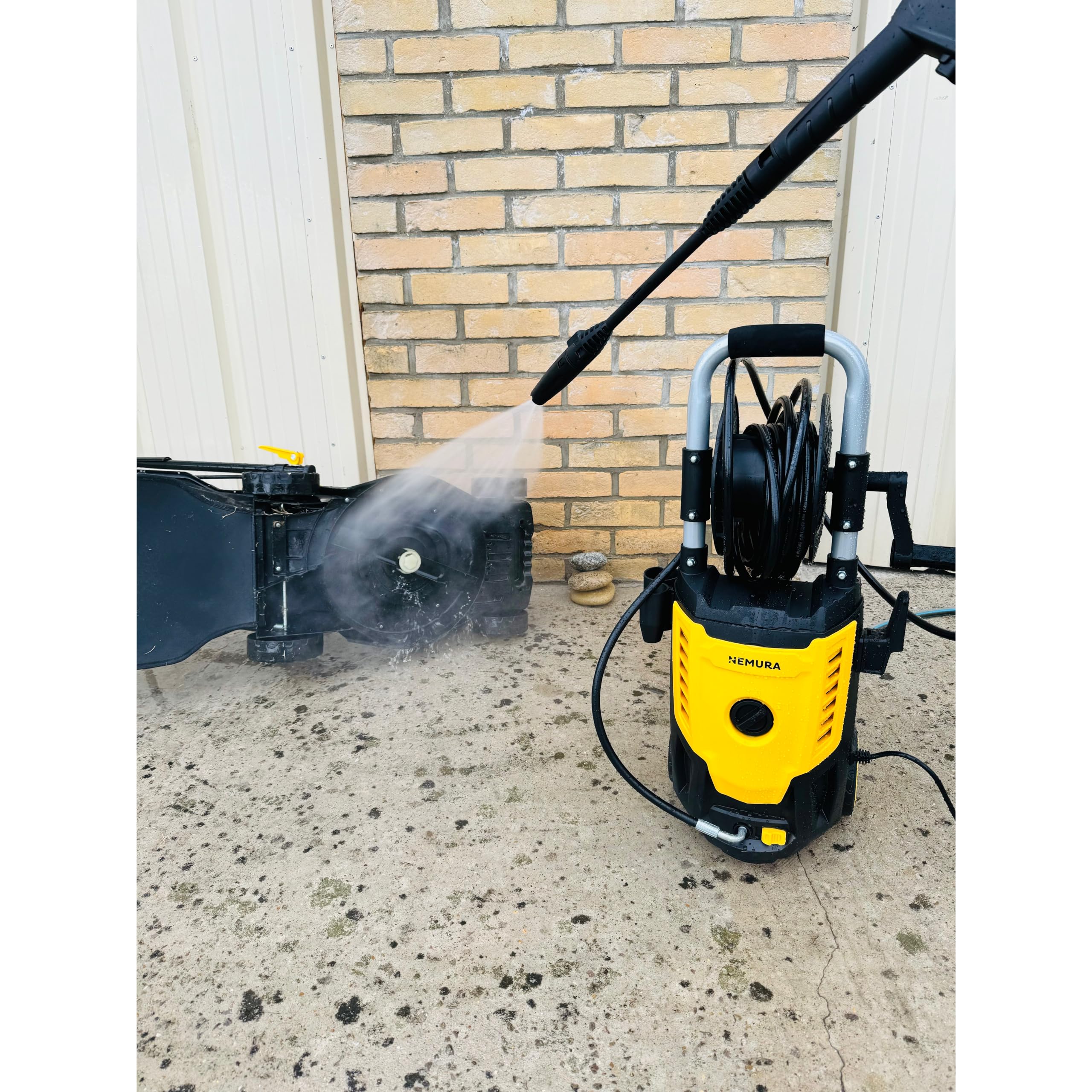 Nemura idropulitrice elettrica 1800W 138bar tubo 5m