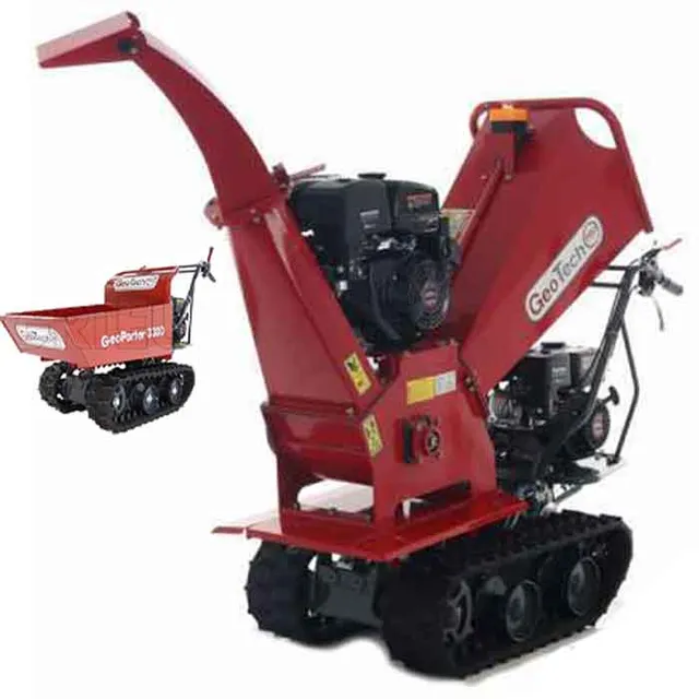 Geotech BMS155 LE biotrituratore cingolato 15 HP 90 mm
