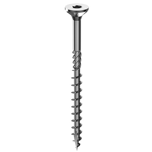 Nemura Viti Legno Torx 4x60mm Zincate 250 Pezzi