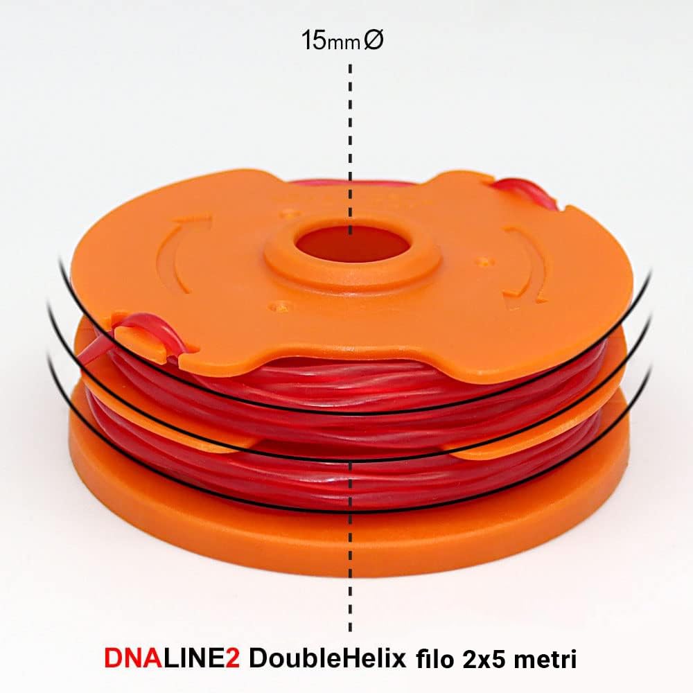 Worx WA0007 filo decespugliatore bobina 1,65mm 2x5m