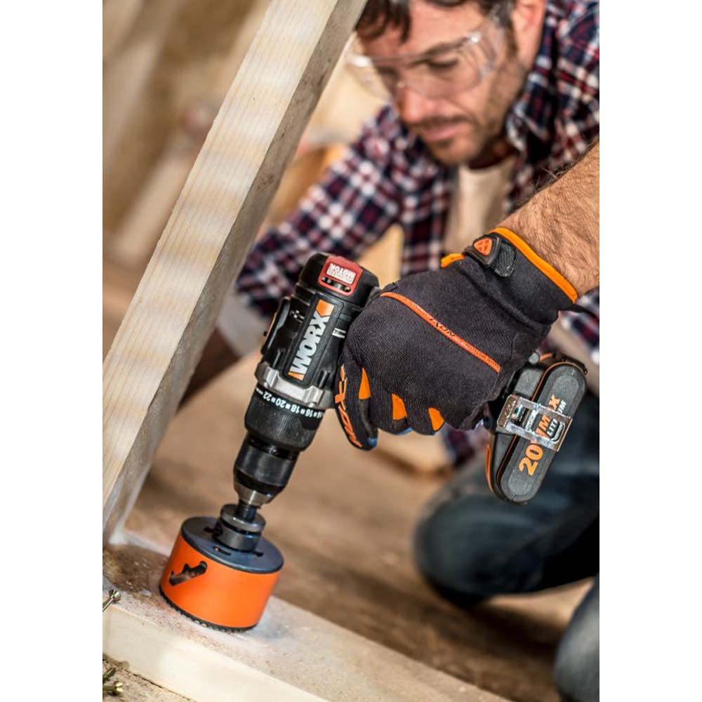 Worx WX175 trapano avvitatore 20V brushless 60 Nm