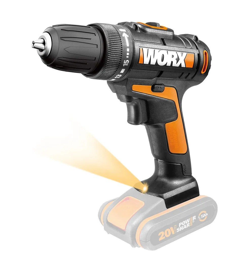 WORX WX101.9 trapano avvitatore 20V solo corpo 30 Nm
