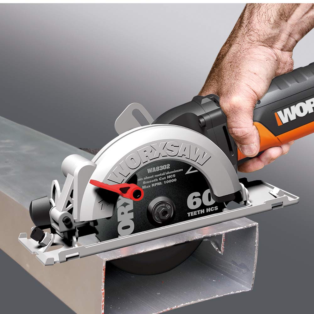 Worx WX439 Sega Circolare 120 mm 46 mm di Taglio