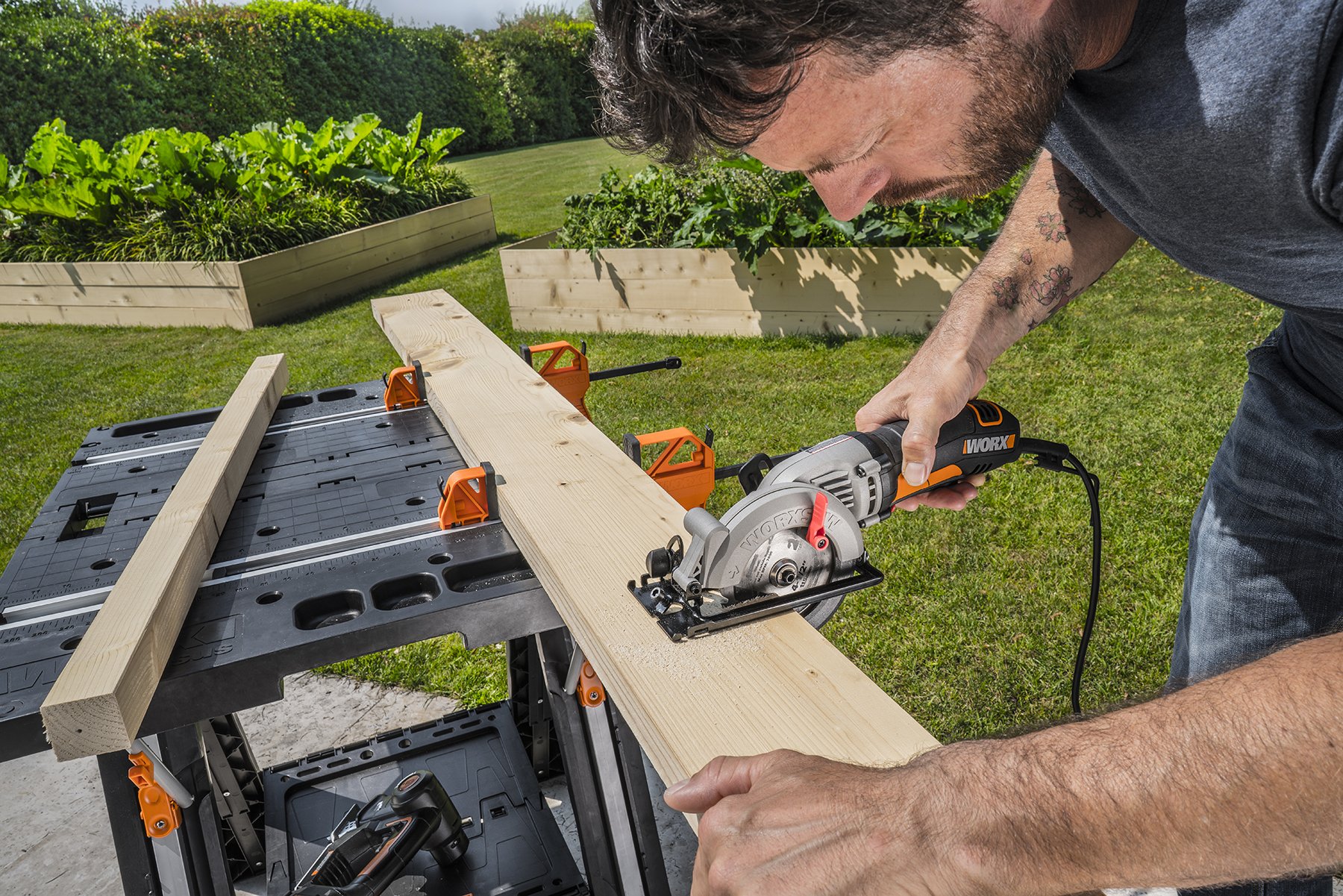 Worx Pegasus WX051 Tavolo Lavoro Pieghevole 136 kg