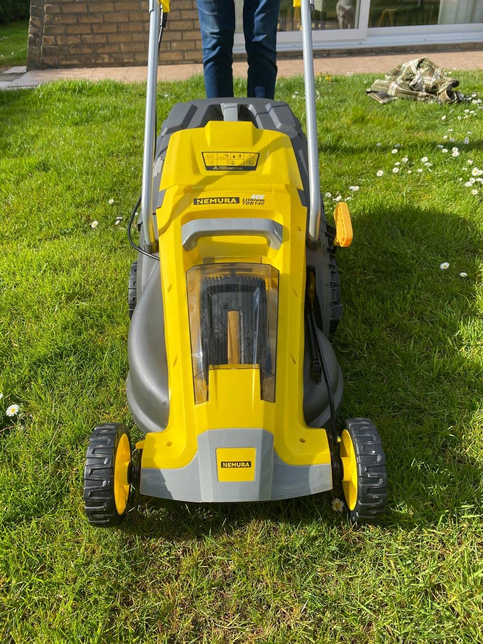 Nemura 40V Rasaerba a Batteria 37cm 2x4Ah 400mq