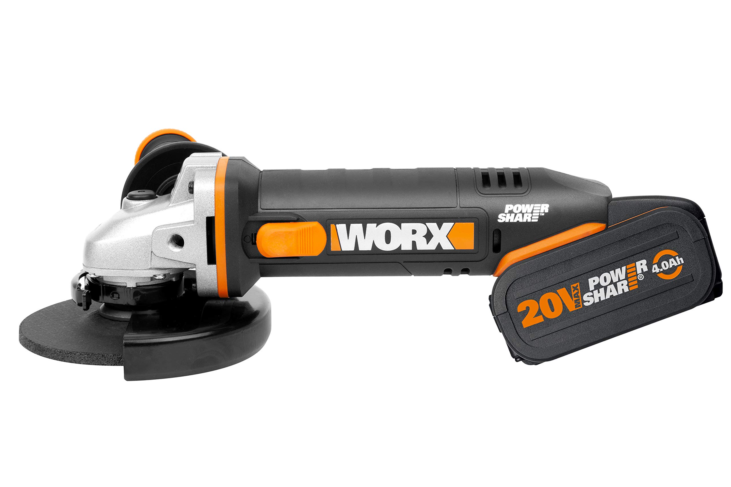 Worx WX803 Smerigliatrice Angolare 125mm Kit 2 Batterie