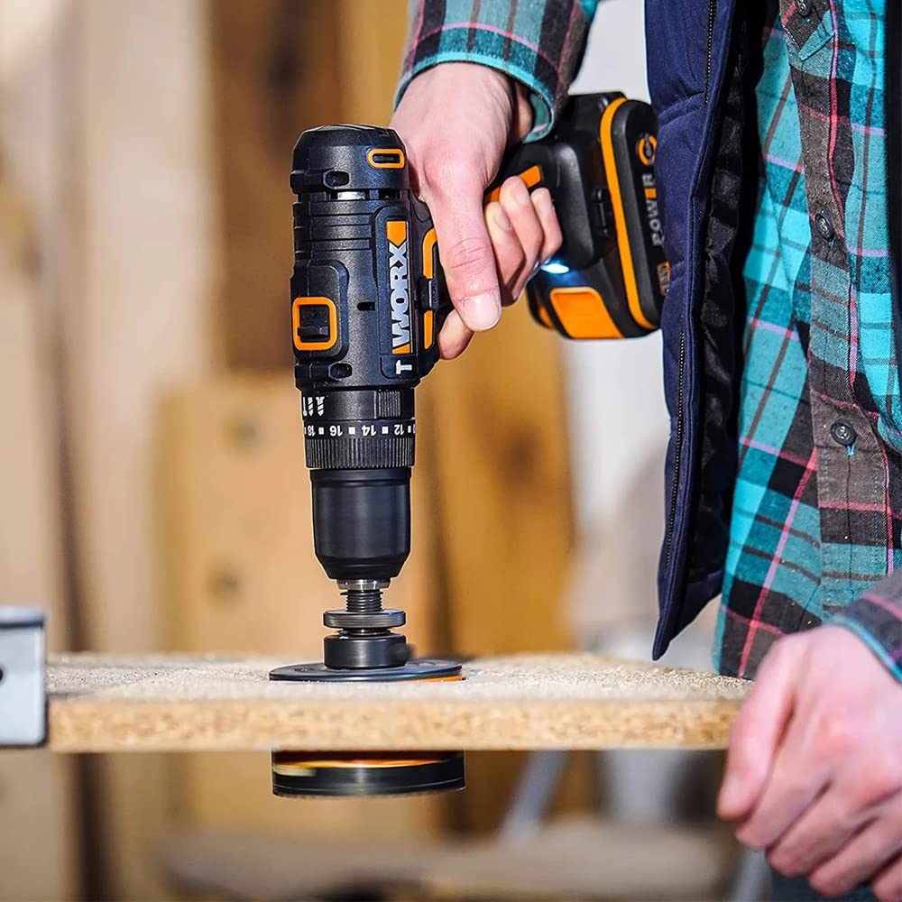 Worx WX370.9 Trapano Percussione 20V 50Nm Corpo