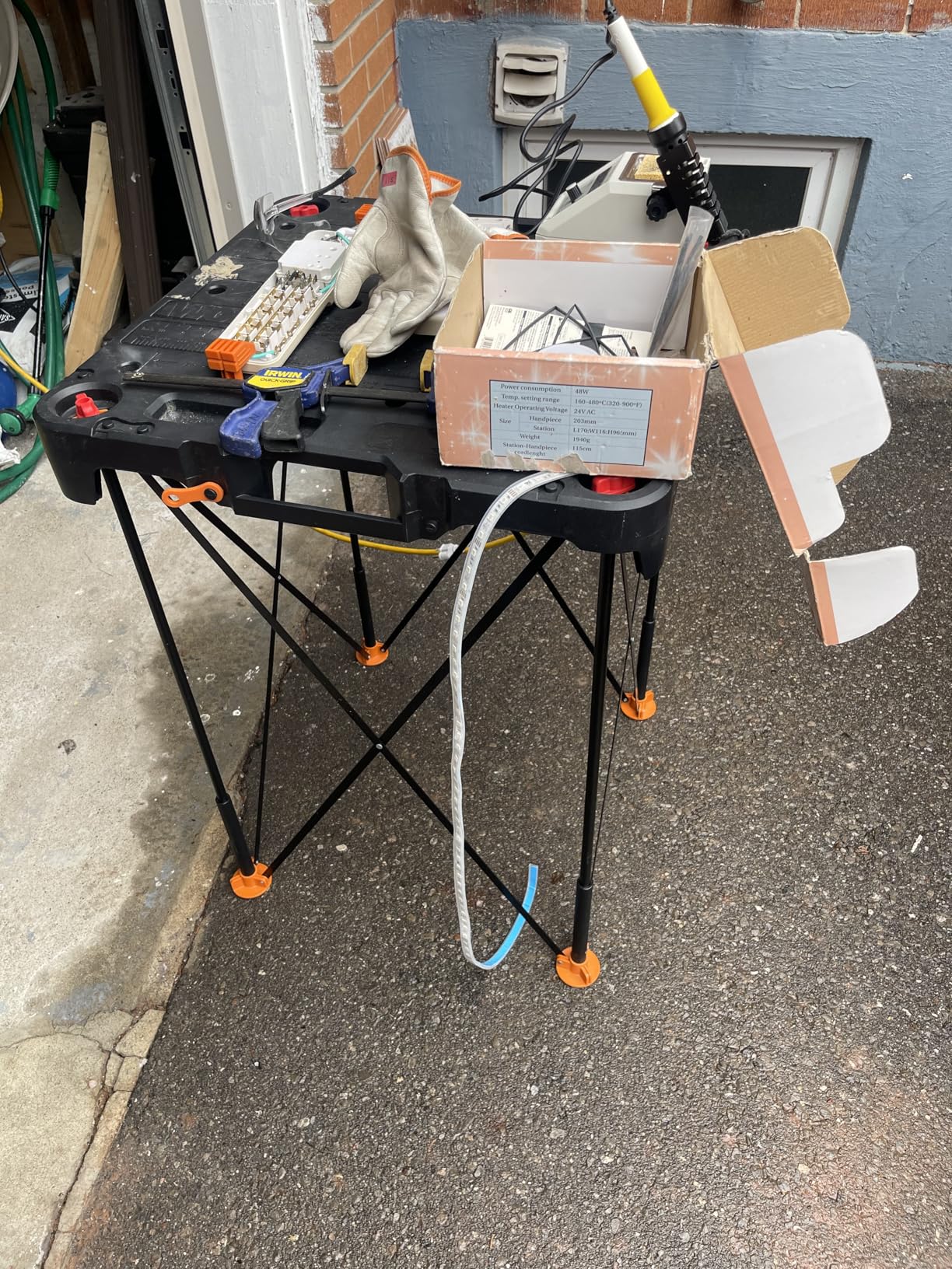Worx WX066 Sidekick Tavolo Lavoro Portatile 136 kg