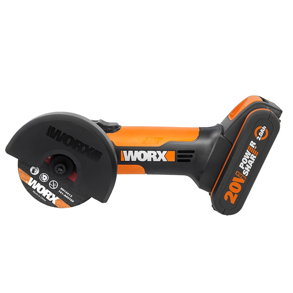 WORX WX801 mini smerigliatrice 20V con batteria 2.0Ah