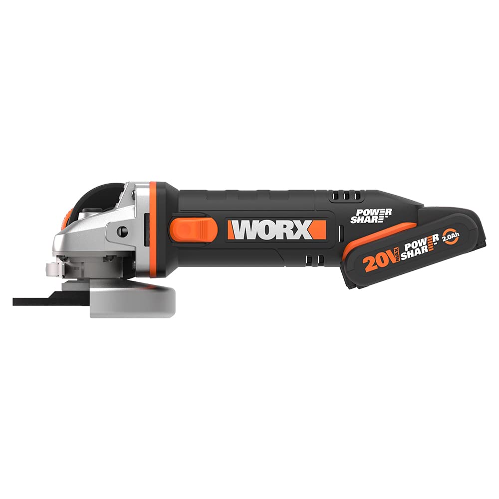 WORX WX800 smerigliatrice angolare 20V disco 115mm antivibrazione