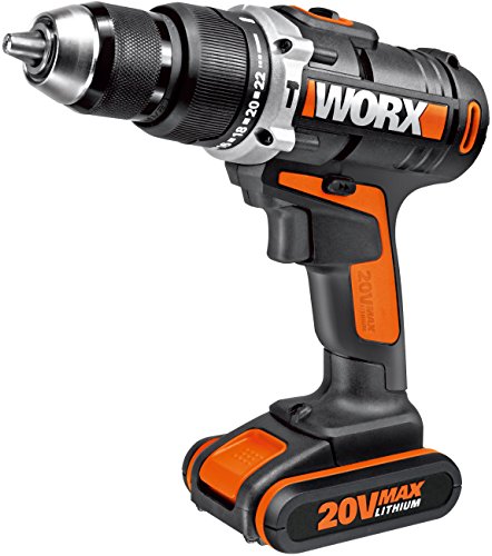 Worx WX372.1 trapano percussione 20V batteria 2,0 Ah