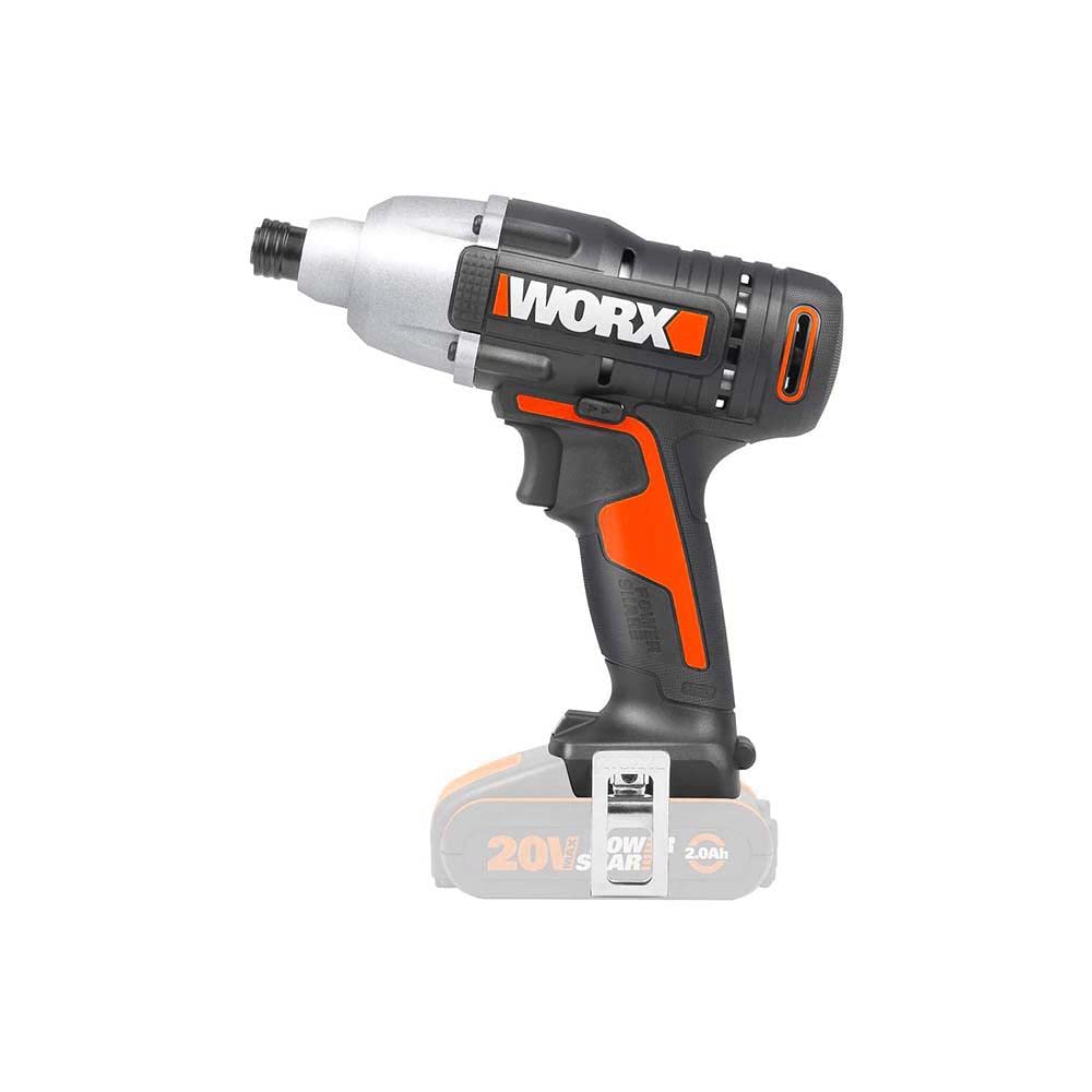 Worx WX291.9 avvitatore impulsi 20V solo corpo 170 Nm