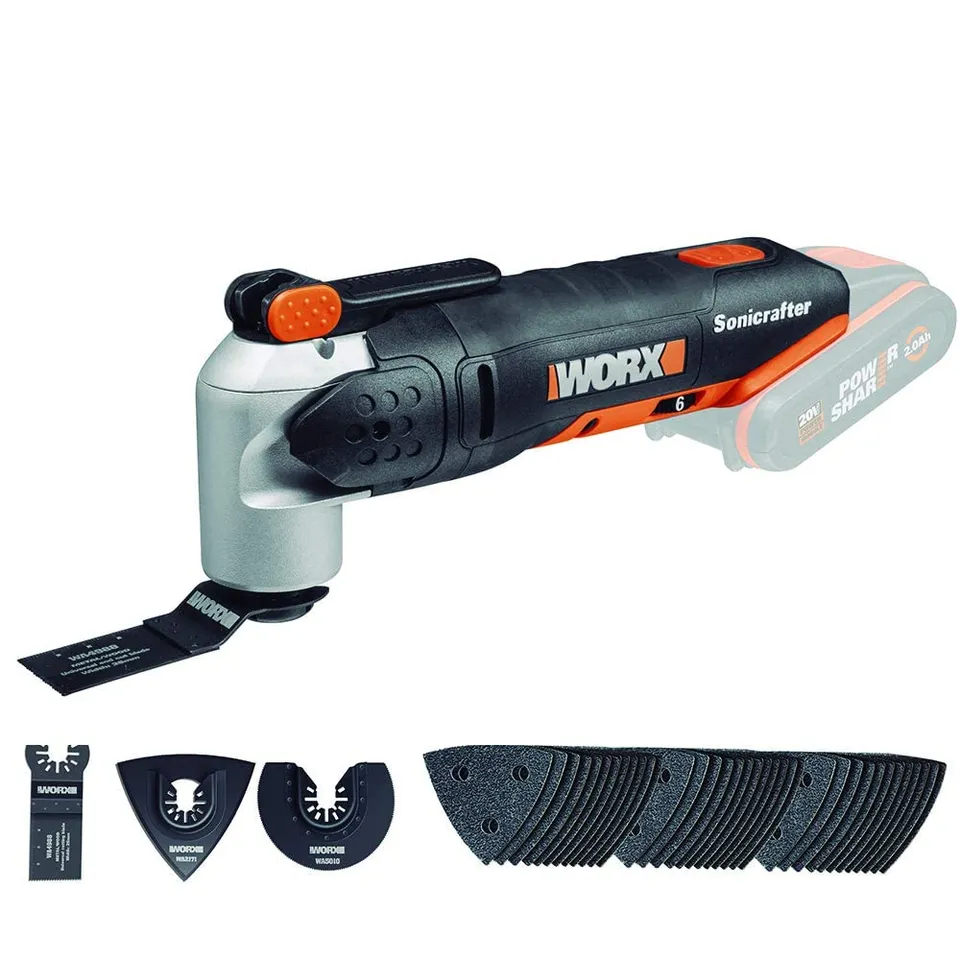 Worx WX678.9 Sonicrafter Multifunzione 20V Corpo