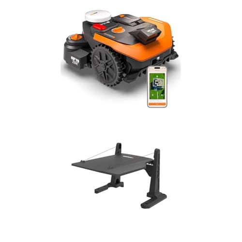 Worx Vision Cloud WR308E robot rasaerba 800 mq con garage RTK