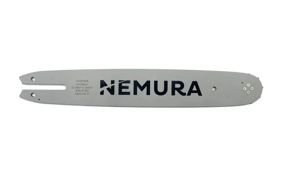 Nemura Barra guida motosega 35 cm 50 maglie 3/8" basso rimbalzo