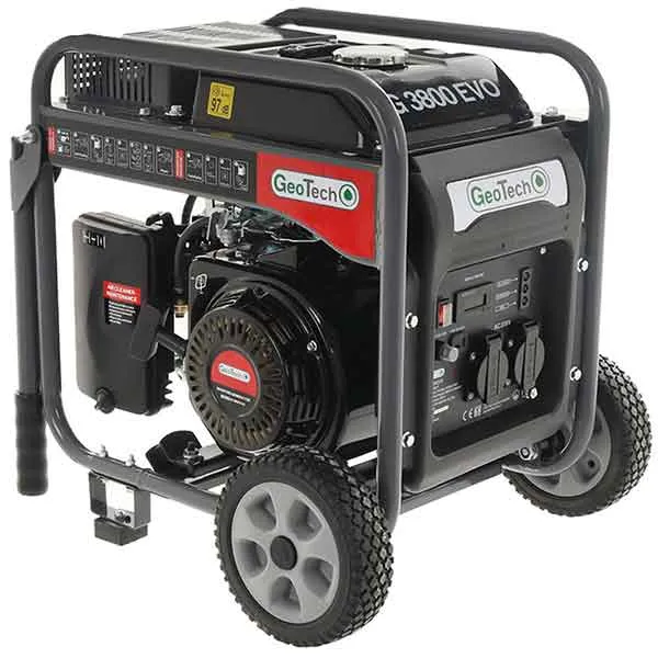 Geotech iG 3800 EVO generatore inverter 3.5kW carrellato