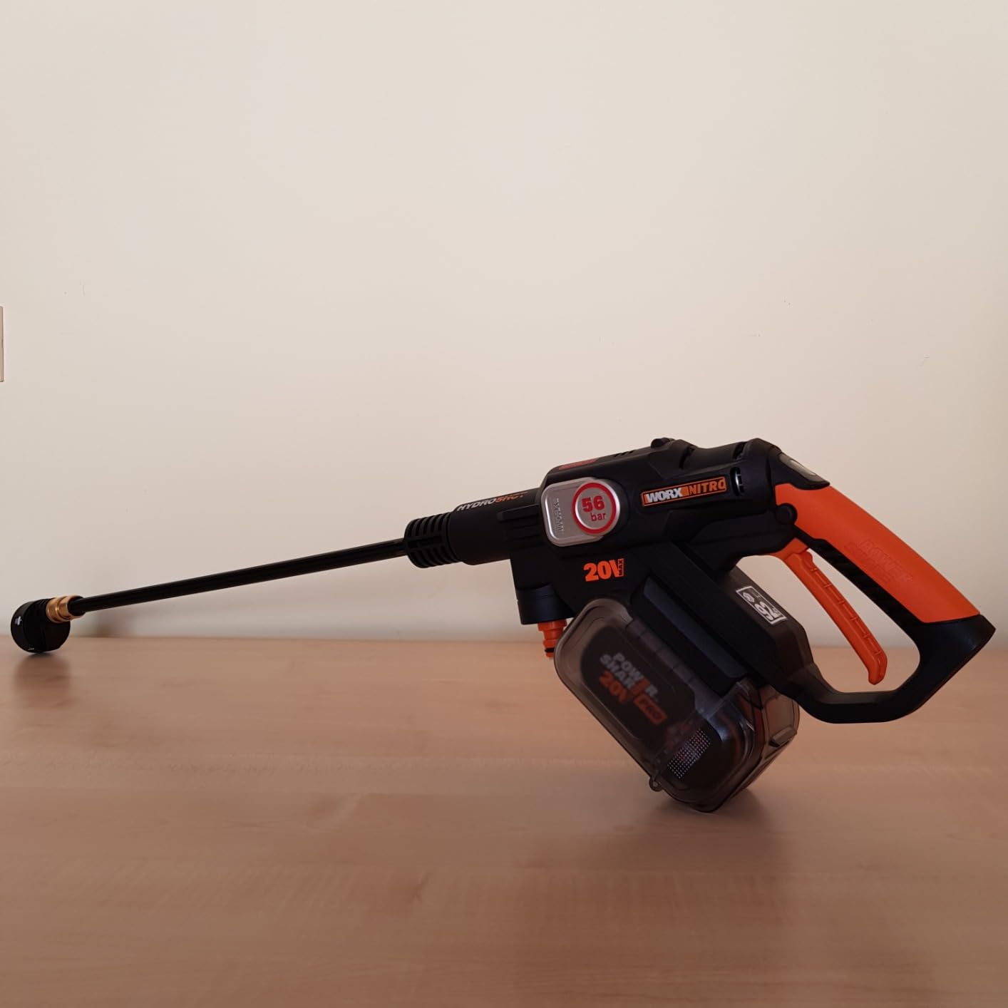 WORX Hydroshot WG633E.1 idropulitrice batteria 20V 4Ah
