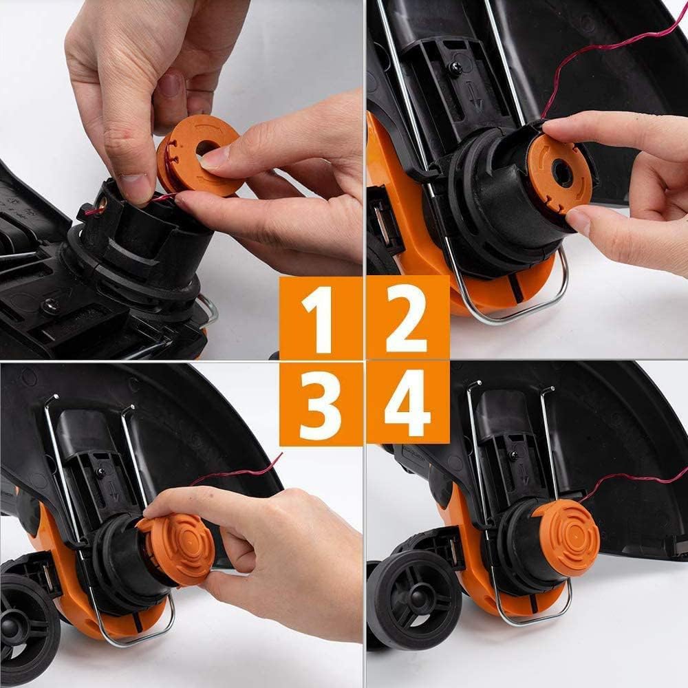 Worx WA0007 filo decespugliatore bobina 1,65mm 2x5m