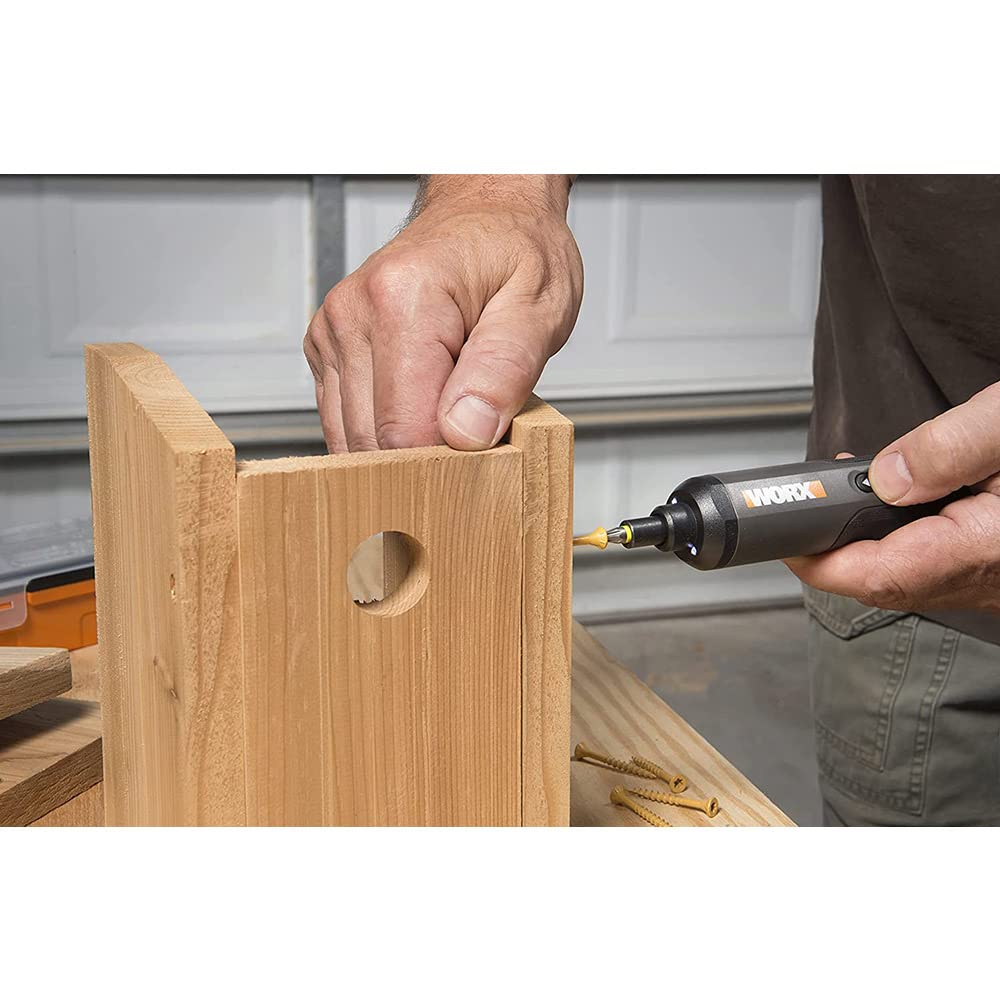Worx WX240 Avvitatore 4V 1,5Ah 24 Accessori LED