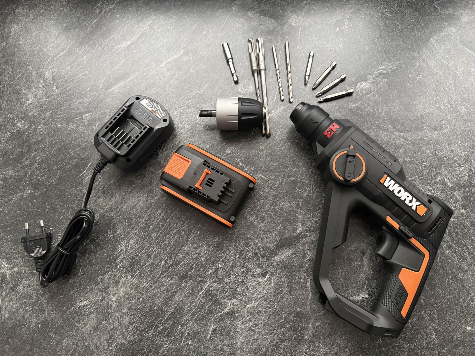 Worx WX391 Martello Perforatore 20V SDS Plus 13 mm