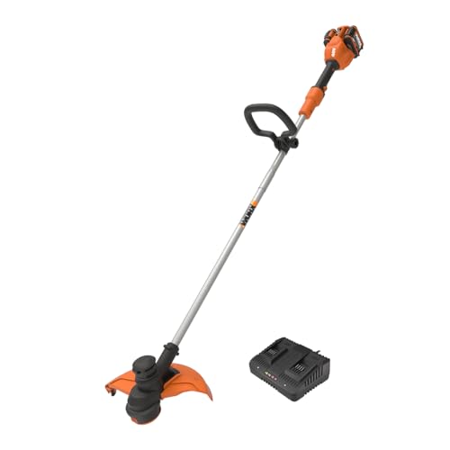 Worx WG183E Decespugliatore a Batteria 36V 33cm Doppio Filo