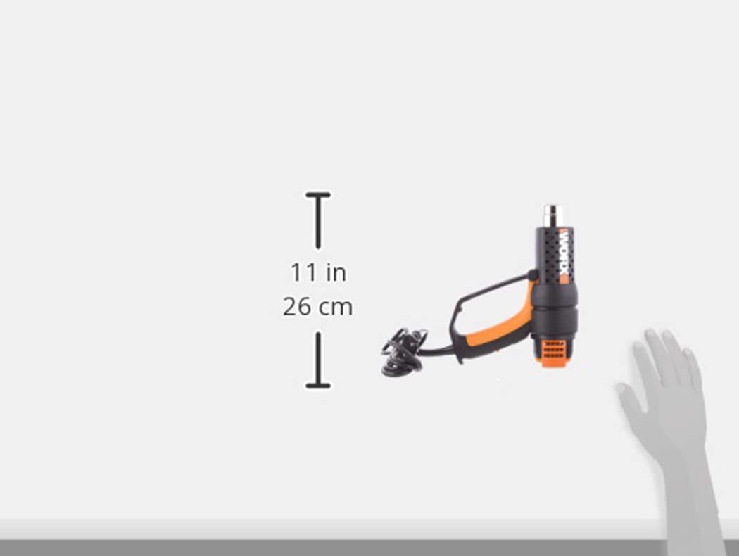 Worx WX041 Pistola Termica 2000 W 3 Temperature
