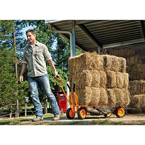 Worx WA0228 Kit Carro per Aerocart con Sedile e Vassoio