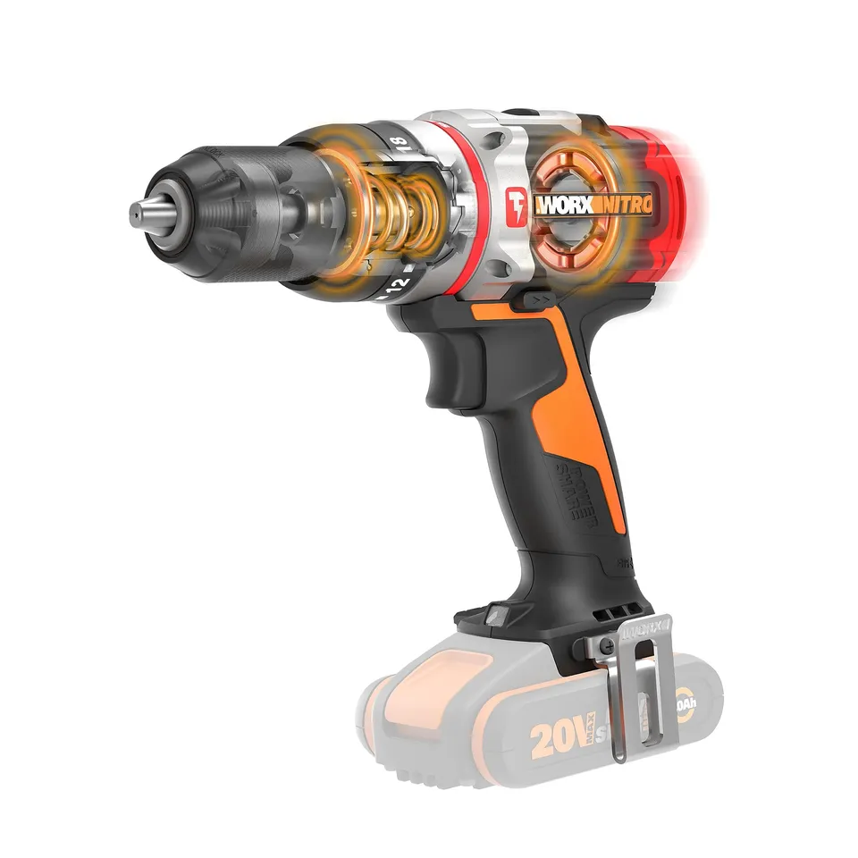 WORX WX354.9 trapano batteria 20V solo corpo brushless