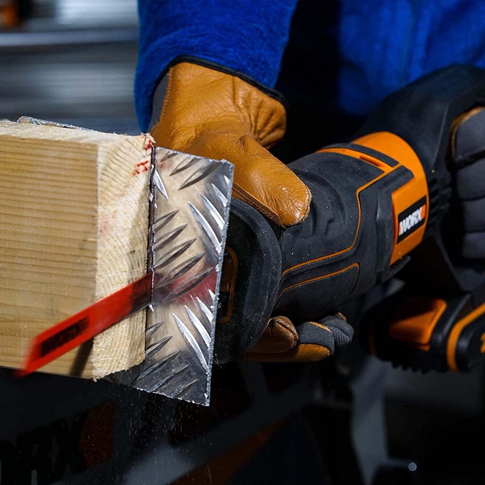 Worx WX500.9 sega a gattuccio 20V solo corpo 130 mm