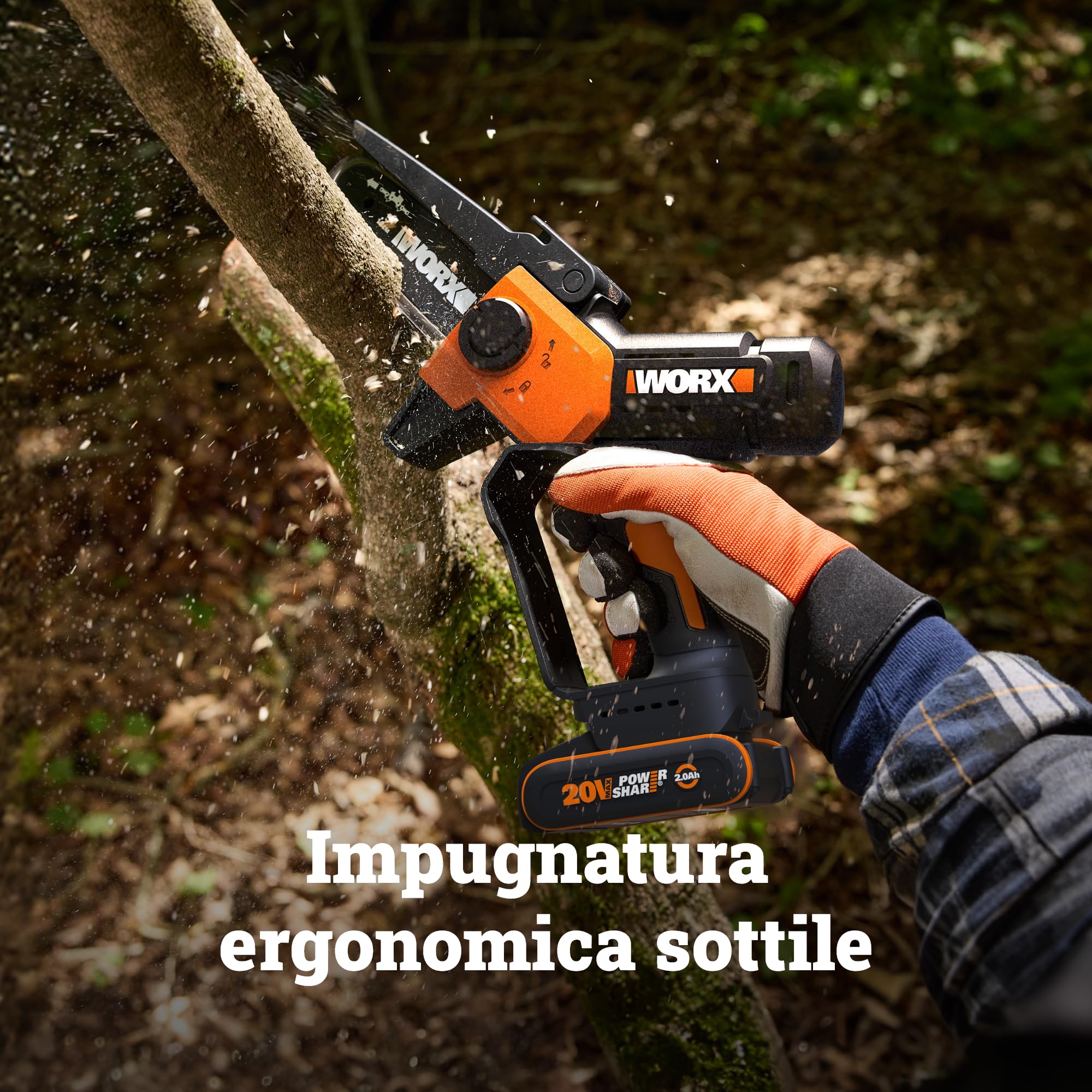 WORX WG326E.9 potatore a batteria 20V solo corpo