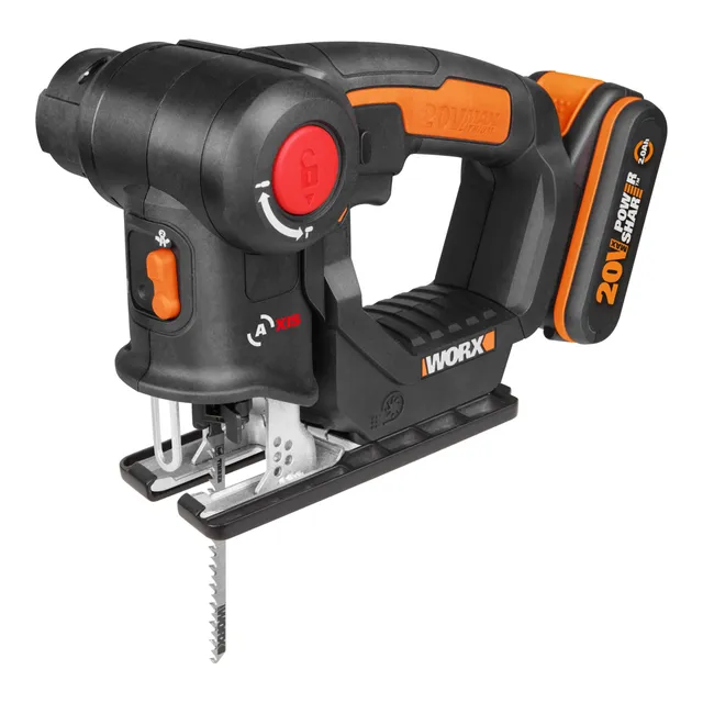Worx Axis WX550 seghetto alternativo 20V testa girevole