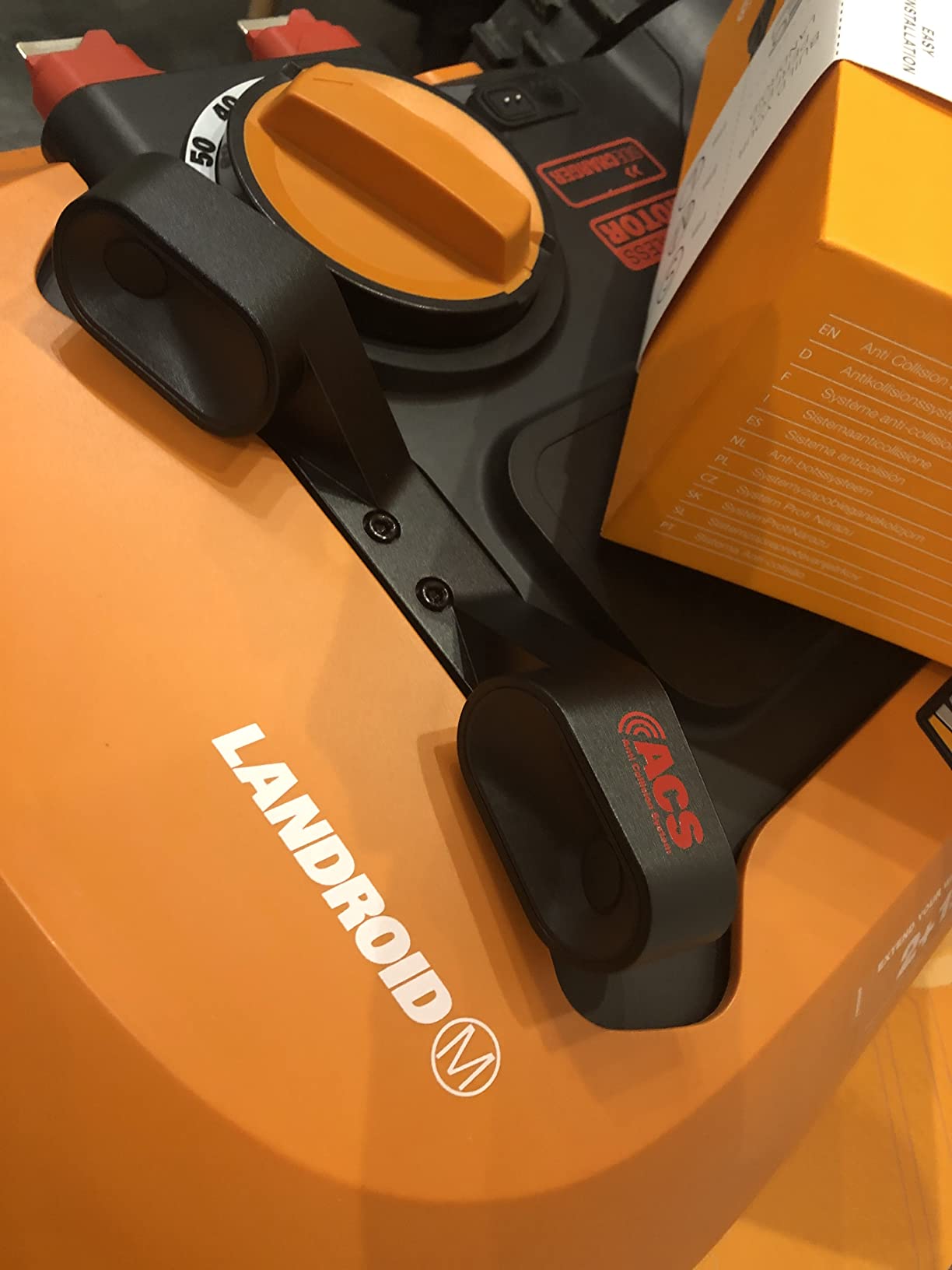 Worx Landroid WA0860 modulo sensore collisione ACS nero