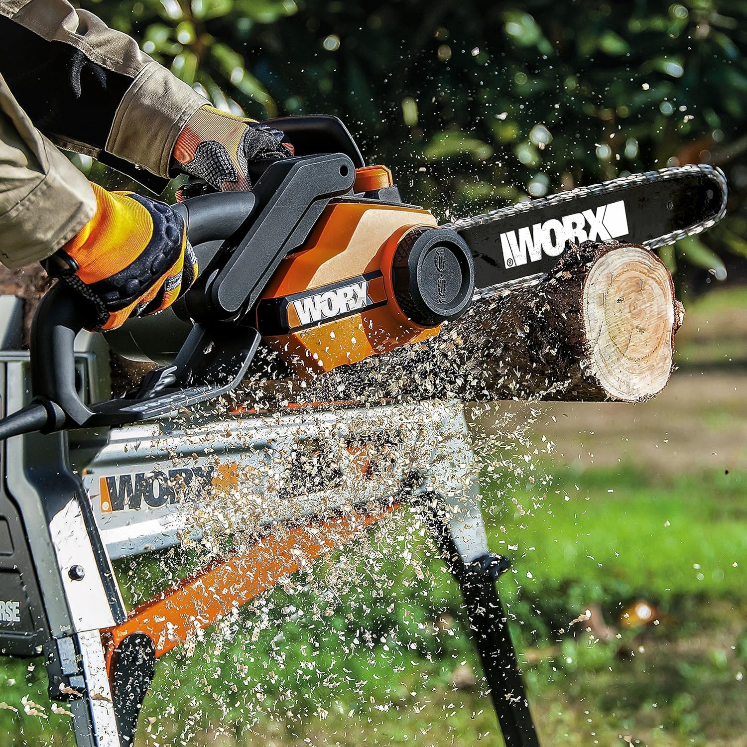 Worx WG303E elettrosega 2000W lama 40 cm catena