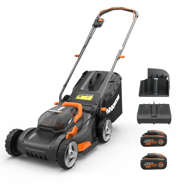 Worx WG743E Tosaerba Batteria 40V 40cm taglio 2in1