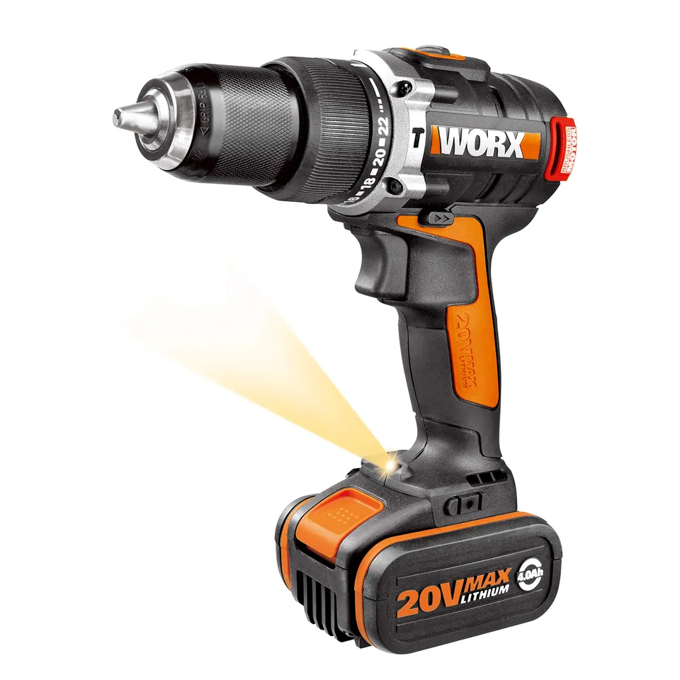 Worx WX373.1 trapano percussione brushless 20V 2Ah