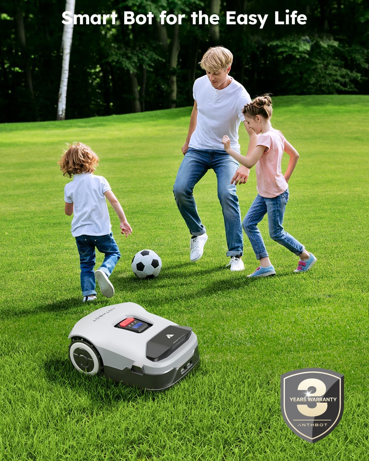 Anthbot Genio robot tosaerba 3600mq senza filo RTK