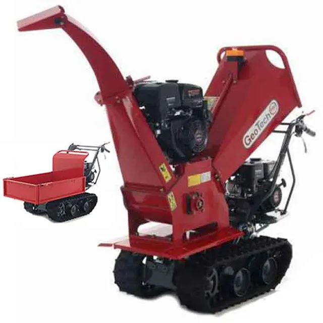 Geotech BMS155 LE biotrituratore cingolato 15 HP rami 90 mm