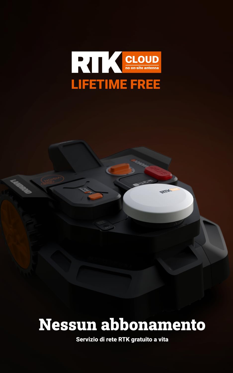 Worx Vision Cloud WR306E Robot Rasaerba 600 m²