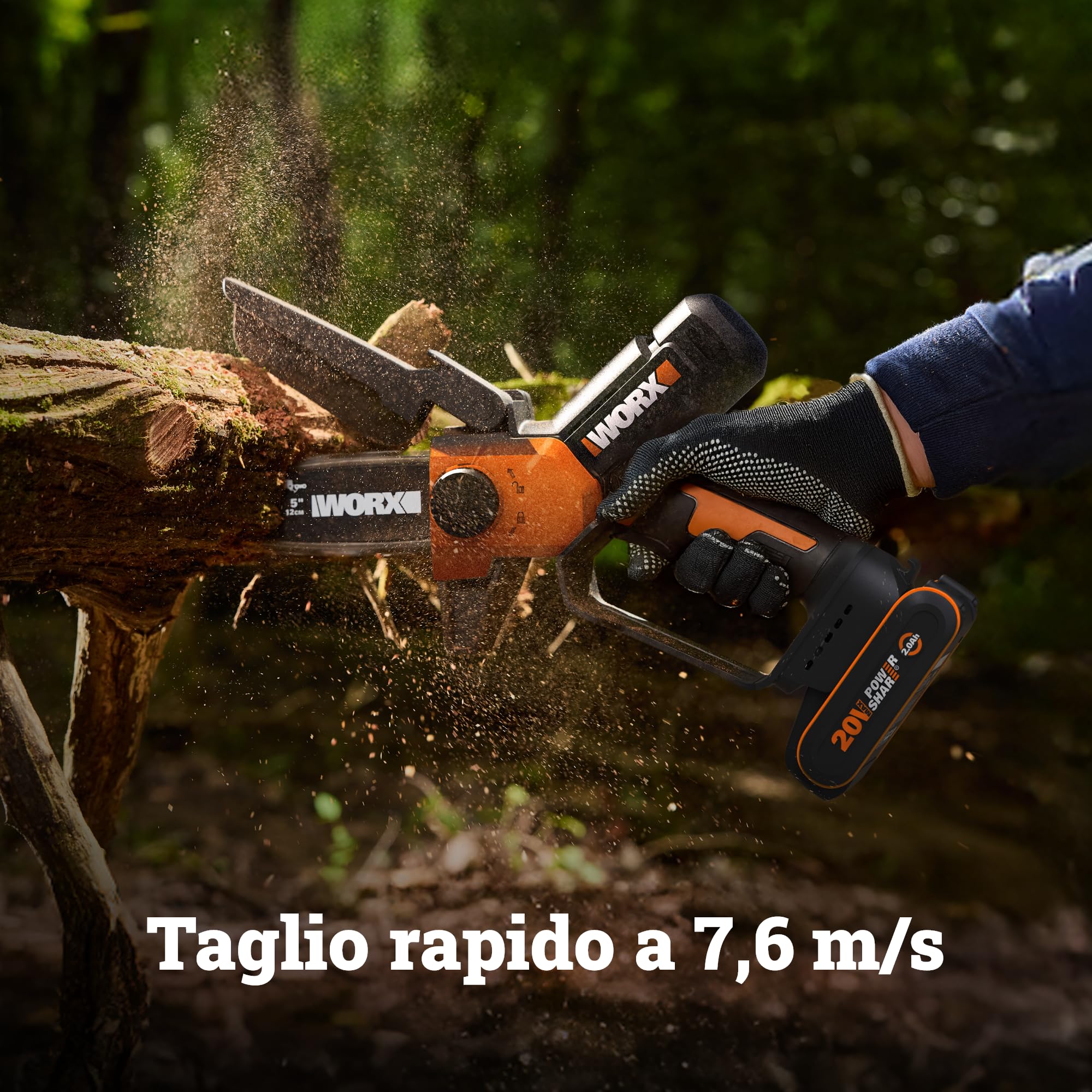 WORX WG326E.9 potatore a batteria 20V solo corpo