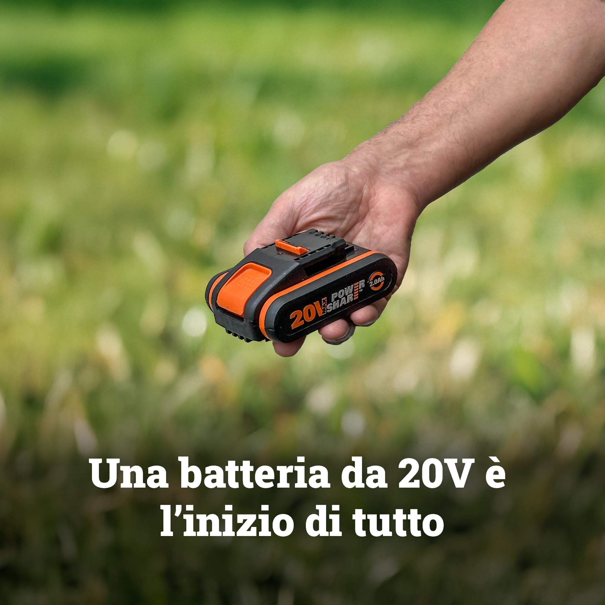 Worx WX808.9 smerigliatrice 20V 115 mm solo corpo 6 velocità