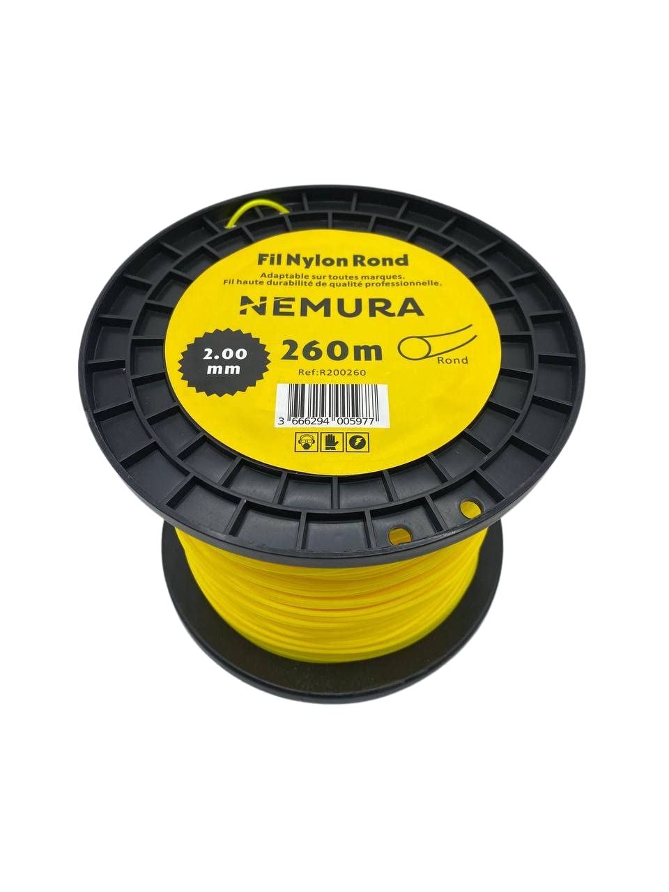 Nemura filo decespugliatore quadrato 3,0 mm 60 m