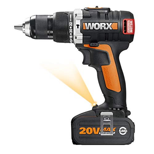 Worx WX373.1 trapano percussione brushless 20V 2Ah