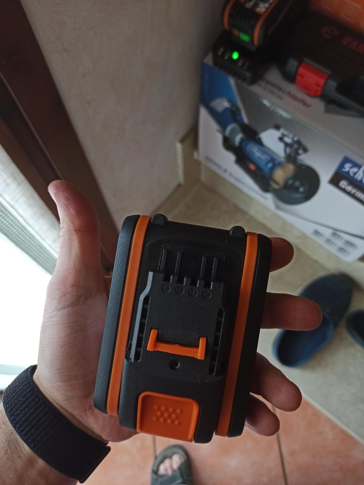 Worx WA3601 Kit Batteria 20V 2.0Ah + Caricabatterie