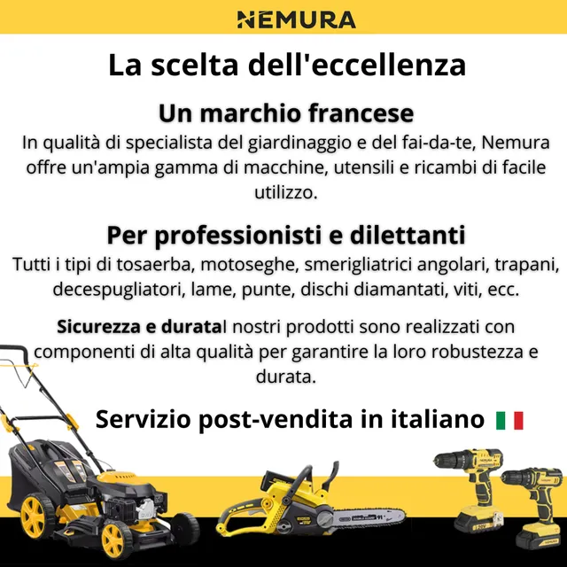 Nemura trapano batteria 20V con valigetta 54 accessori