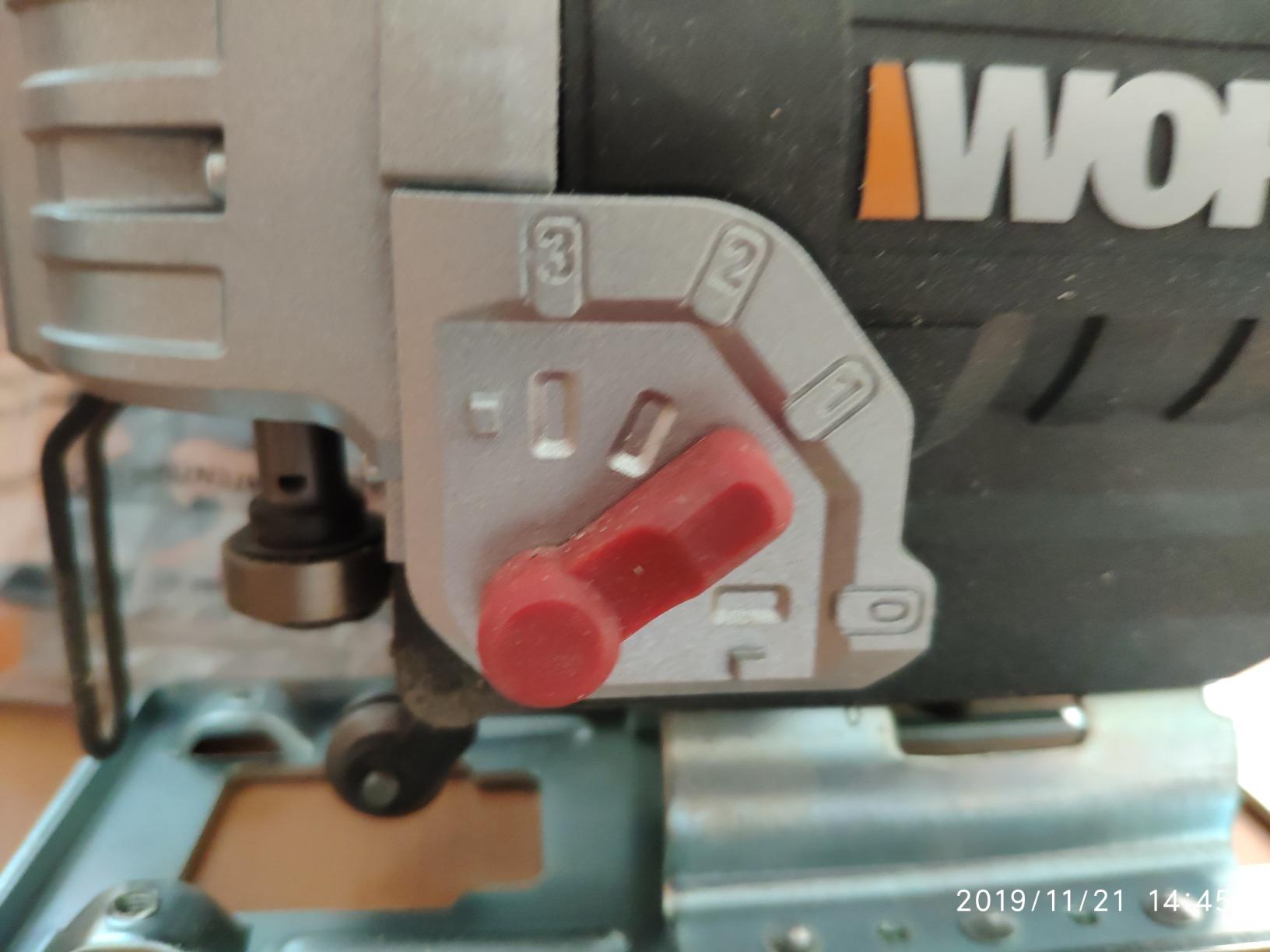 Worx WX543.9 seghetto alternativo 20V solo corpo pendolare