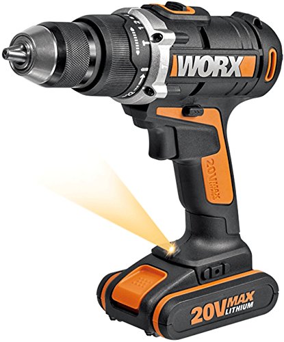 Worx WX372.1 trapano percussione 20V batteria 2,0 Ah